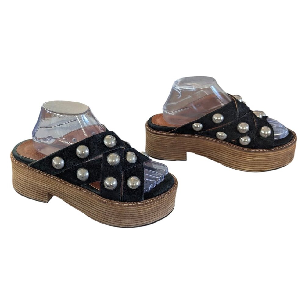 La Curtiembre Platform Sandals - Size 10